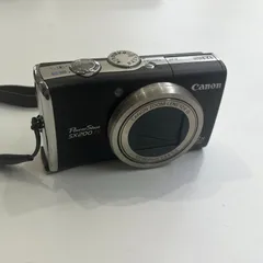 OT1【中古品】Canon キャノン Power Shot SX200IS PC1339 ブラック