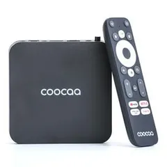 COOCAA LEAP-S1 4K UHD対応 スマートストリーミングプレーヤー HDMI RCA USB 音声認識リモコン Android10搭載 Amazon Fire TV Stick