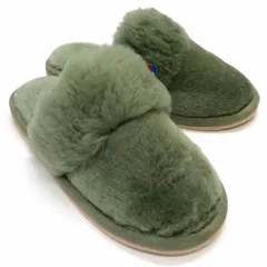 【人気商品】FURFURMOUTON 洗える 北欧 天然羊毛スリッパ ムートンスリッパ オーストラリア産 メリノ 天然羊毛100% 男女兼用 あったか ルームシューズ E800