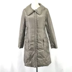 LYON★リバーシブル/95%ダウンコート【レディースM程度/カーキ＆薄いピンク】Coat/Jaket/Jumper◆cBH819<sale>