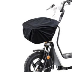 自転車用 三輪車用 マウンテンロードバイク 雨 カバー カバー カゴ レイン 自転車バスケットレインカバー 通勤 大容量 カゴカバー 取り付け簡単 前後兼用 ブラック 防水ゴムコード 防雨防塵自転車バスケットレインカバープロテクター 日焼け防止 自転車カゴレイ
