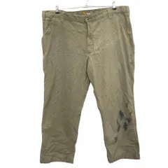 Carhartt ペインターパンツ W42 カーハート ビッグサイズ ベージュ 古着卸 アメリカ仕入 2304-436