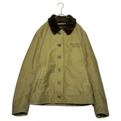 値下げ可！超希少☆ ワコマリア デッキジャケット 襟レザー S C-086 値下げ可！超希少☆ ワコマリア デッキジャケット 襟レザー S C