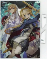 【中古】アクリルスタンド・アクリルパネル [単品] アリス＆セルカ＆キリト A5アクリルパネル 「ライトノベル ソードアート・オンライン ユナイタル・リングVI 第27巻 メロンブックス限定版」 同梱特典