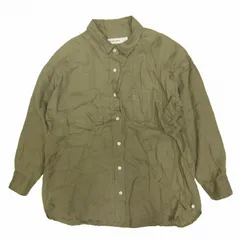BABYLONE 【2023/定価1.7万】バビロン *リネンオーバーシャツ*F