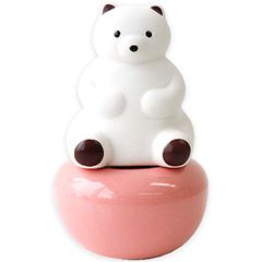 パインクリエイト 置物 W6.3×H3.5×6.5cm アニマル アロマポット クマ 19P00891 [クマ]