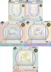 [중고] 머그컵·탕만 전 5종 세트 유리 테이블웨어 [이치반 복권 Pokemon for you~Dramatic Collection~] D상