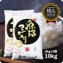 米 魚沼産コシヒカリ10kg お米 令和6年産 白米 特A 送料無料（沖縄のぞく）