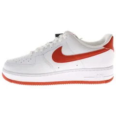 NIKE (ナイキ) AIR FORCE 1 '07 エアフォース1 ローカットスニーカー FJ4146-106 ホワイト/レッド US 13/31cm