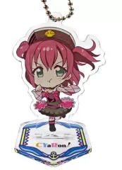 【中古】キーホルダー・マスコット(キャラクター) 黒澤ルビィ 「セガコラボカフェ ラブライブ!サンシャイン!! The School Idol Movie Over the Rainbow スタンド付きアクリルキーホルダーVol.2」