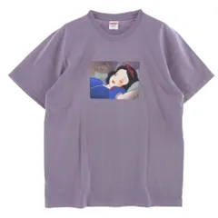 Supreme シュプリーム 24AW Snow White Tee Dusty Purple  白雪姫 プリント Tシャツ  パープル系 L【新古品】【未使用】【中古】