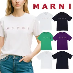 マルニ Ｔシャツ 半袖 MARNI KIDS マルニキッズ 大人も着用可能 M01466 M00RF / M01413 M00RF コットン ロゴ 綿100％ トップス カットソー クルーネック