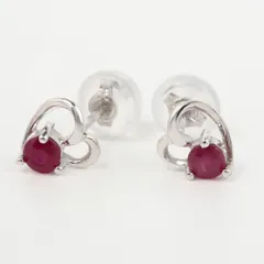 2025年最新】18金 ルビーピアス ホワイトゴールドk18の人気アイテム  