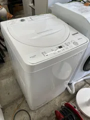 ♦️EJ828番 SHARP全自動電気洗濯機 【2016年製】 Amazon.co.jp: Sharp ES-GE5D-W Fully Automatic Washing