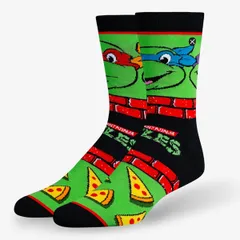 オッドソックス ミュータント・ニンジャ・タートルズ マッシュアップ USサイズ 8-12 TNMT MASH UP ODD SOX 靴下 メンズ ラージ フィード ODDSOX