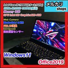 【新品NVMeM.2SSD】ASUS Zenbook/Core i5/オフィス