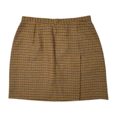 フランス製 CLAUDIE PIERLOT クローディー ピエルロ チェック柄 ミニ スカート サイズ 0 /ストックマン/レディース