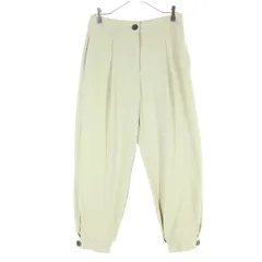 美品 ZARA ザラ ロングパンツ XS ホワイト レディース 古着