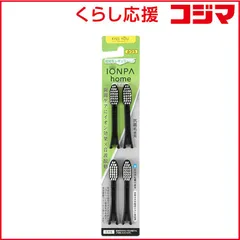 【 新品 未開封 】 アイオニック IONPA home用 抗菌極細レギュラー替えブラシ 黒 4P D91BK 未使用 送料無料のサムネイル