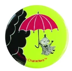 ムーミン 缶バッジ リトルミイ アンブレラ