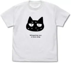 【中古】衣類 ネコ Tシャツ ホワイト XLサイズ 「ささやくように恋を唄う」