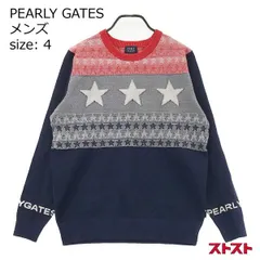 PEARLY GATES パーリーゲイツ ニットセーター ウール混 4 ［240001991294］