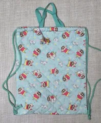 クレヨンしんちゃん キルティング バッグ 送ります (キーリング 除外 X )