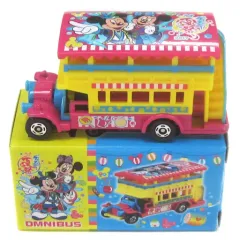 【中古】トミカ オムニバス ディズニー夏祭り 2017Ver.(イエロー×ブルー×ピンク) 「トミカ」 東京ディズニーリゾート限定