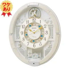 【新品】SEIKO 電波時計 39曲 メロディ付き 楽天市場】セイコー メロディ電波からくり掛時計（39曲入