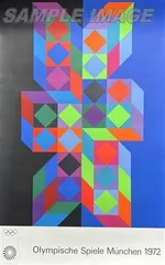 VASARELY、スティヴア、希少画集画、新品額装付 VASARELY、スティヴア、希少画集画、新品額装付 - メルカリ
