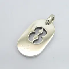 GUCCI / グッチ ◆ネックレス ペンダントトップ ナンバー8 SILVER 925 チャーム 【ネックレス/ペンダント/トップ/アクセサリー】 ブランド【中古】 