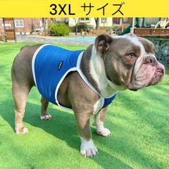 メルカリ フレブル服 接触冷感 ひんやり 3XL クール スポーツ クロップド タンクトップ 中型犬 大型犬 フレンチブルドッグ パグ 夏 doggystar ドッギースター