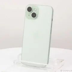 ● 美品 iPhone15 256GB グリーン MTMT3J/A SIMフリー 中古】Apple 国内版 【SIMフリー】 iPhone 15 256GB グリーン