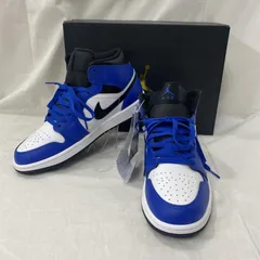 NIKE ナイキ スニーカー dq8426-402 Nike Air Jordan 1 Mid AJ1 Game Royal/White/Black US 9.5/27.5cm