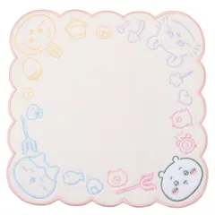 【メール便】ちいかわ ミニタオル シャーリング ハンカチタオル もくもくちいかわ 丸眞 汗拭きタオル キャラクター グッズ 