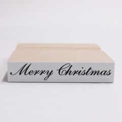 Merry Christmas はんこ（1行）　②