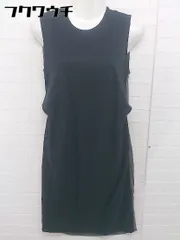 ◇ soeur7 スール 切り替え ノースリーブ 膝丈 ワンピース サイズ9 ブラック ブラウン系 レディース  【中古】 【1107270003638】のサムネイル