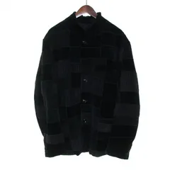 ワイズ Y's BANG ON! No.176 22AW Yohji Yamamoto ヨウジヤマモト コーデュロイ ジャケット パッチワーク 3 M 黒 ブラック YF-J80-073 ■GY11 /MQのサムネイル