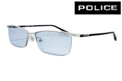 POLICE ポリス カスタムサングラス VPLN69J-0579 BLUE 可視光線透過率75％ チタン メンズ レディス 国内正規品 DERIGO JAPAN (VPL175J-0579型番変更)