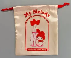 【中古】バッグ マイメロディ ケーキ リボン巾着 「サンリオキャラクター」