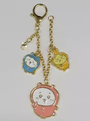 【中古】雑貨 ちいかわ＆ハチワレ＆うさぎ(パジャマ) バッグチャーム 「ちいかわ なんか小さくてかわいいやつ×しまむら」