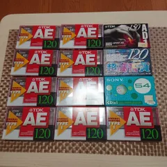 MR-00372	 TDK AE-120F 他 カセットテープのサムネイル