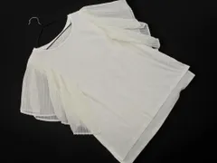 LOWRYS FARM ローリーズファーム シフォン プリーツスリーブ カットソー sizeM/白 ■◆ レディース