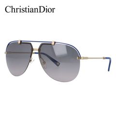 【訳あり】クリスチャン・ディオール Christian Dior サングラス DIOR CROISETTE4 DYE/EU 62 ゴールド/ブルー（ノーズパッド調節可能） メンズ レディース UVカット 紫外線