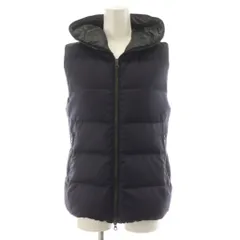 美品✨デュベティカ　FEBDUE　ダウンベスト　ダークネイビー　チェルッティ生地 美品✨デュベティカ FEBDUE ダウンベスト ダークネイビー