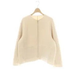 近年 美品✨23区 マンテコ ノーカラーリバーショートコート アイボリー 36 2025年最新】mantecoリバー ショート コートの人気アイテム