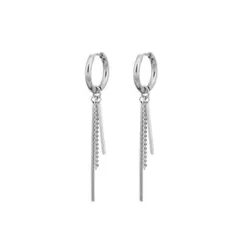 【数量限定】AREUM ジョングク ピアス リング フープ 着用モチーフ 両耳用2つ入り チェーン スティック 韓国アクセ メンズ レディース