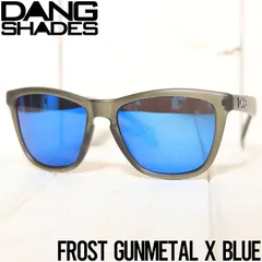 サングラス ウェリントン DANG SHADES ダンシェイディーズ OG Basic Frost Gunmetal X Blue