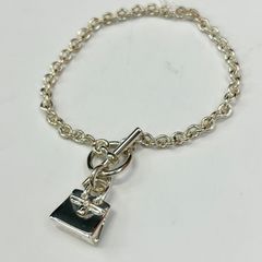 中古◎HERMESエルメス　ブレスレット/バーキン/シルバー