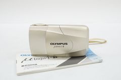L201715)OLYMPUS オリンパス コンパクトフィルムカメラ μ [mju:]II ミュー 35ｍｍ f2.8